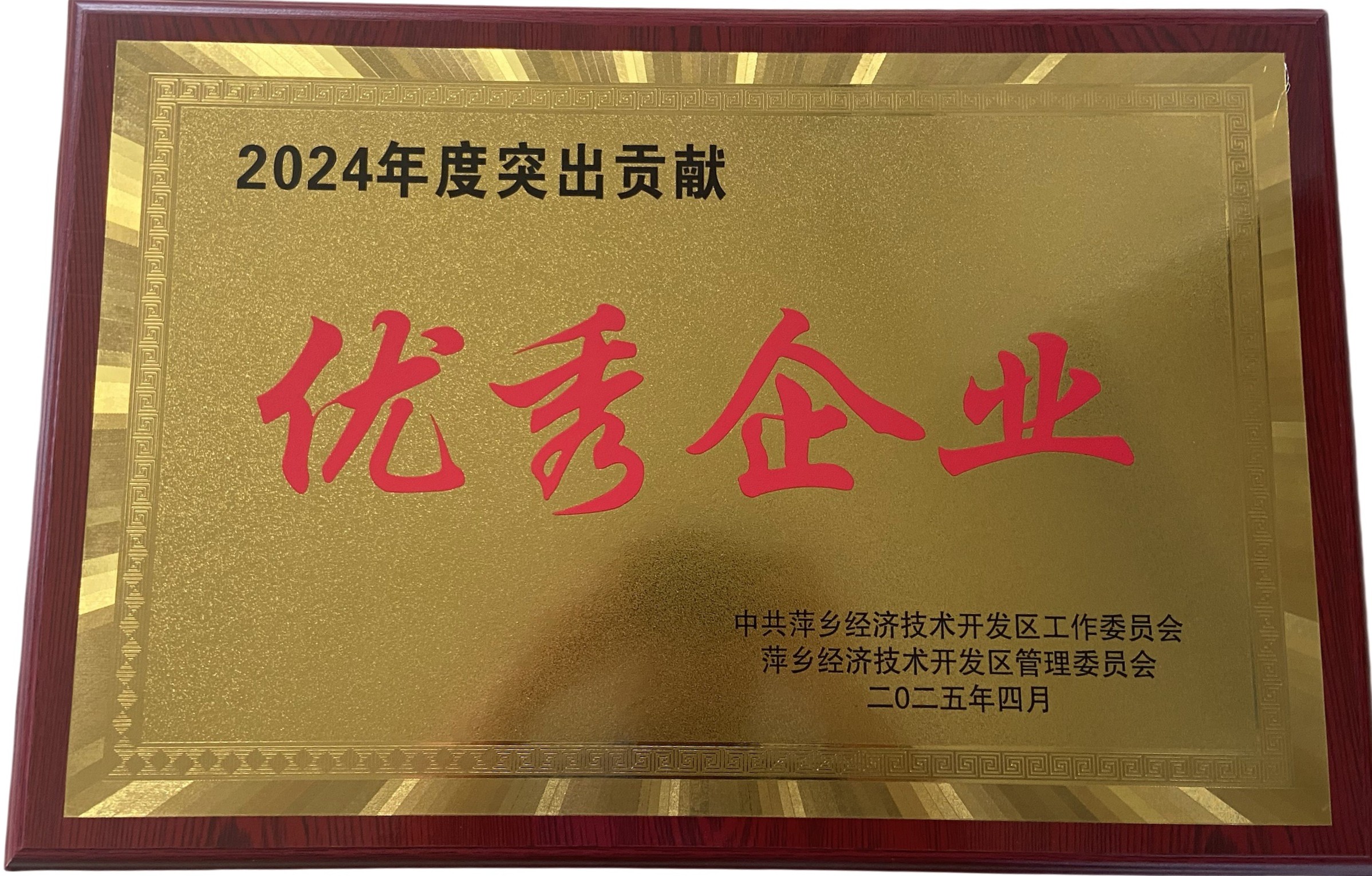 突出貢獻優秀企業